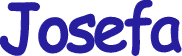 Josefa azul